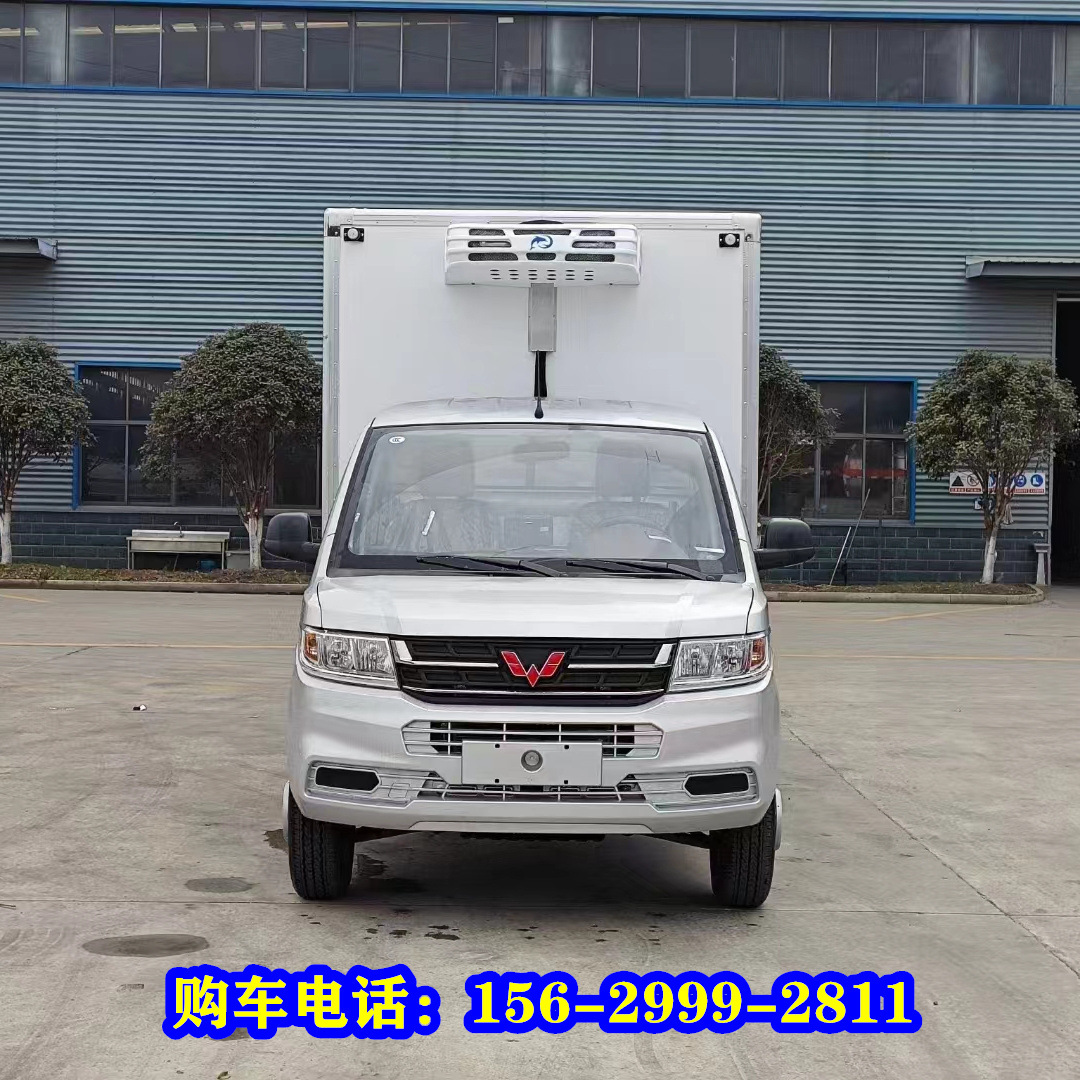 小型食品保温车冷链车 五菱荣光小型冷藏车价格 雪糕冰淇淋运输车