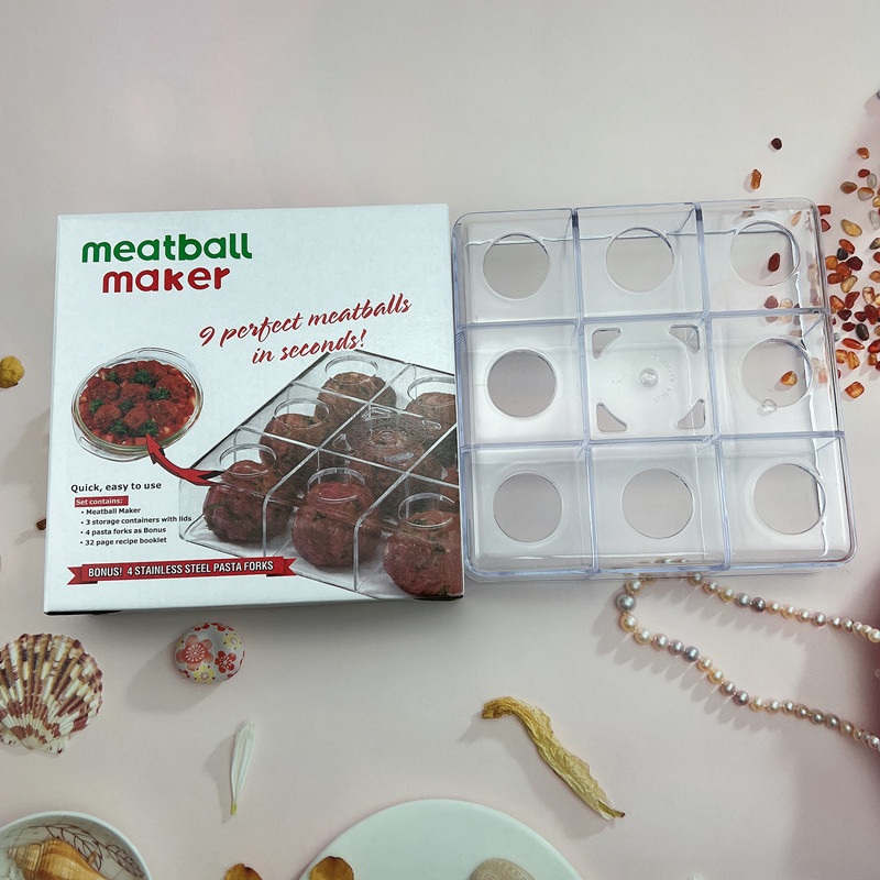 Meatball Magic Meatball Maker Stuffing Cooker Meatball Maker Diy Meat Pie Nine Grid Meatball