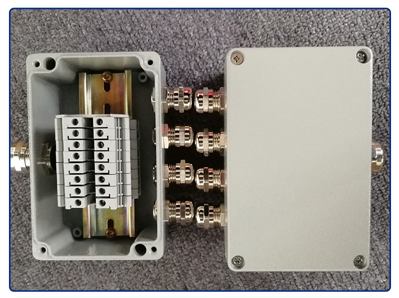 三通铸铝接线盒 户外铸铝路灯接线盒 铸铝防水电缆接线盒ip66