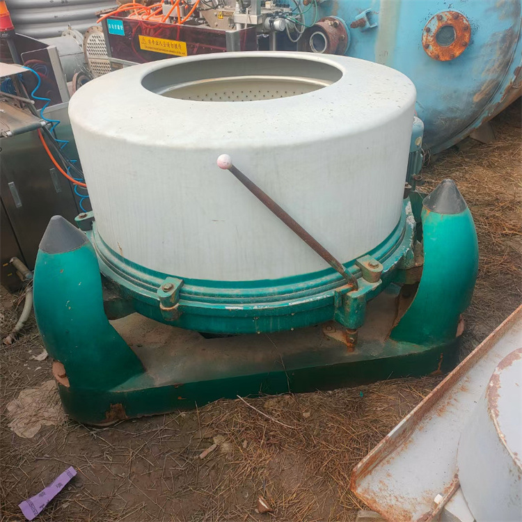 出售二手离心机 三足密闭离心机 三足离心脱水机 800型三足离心机