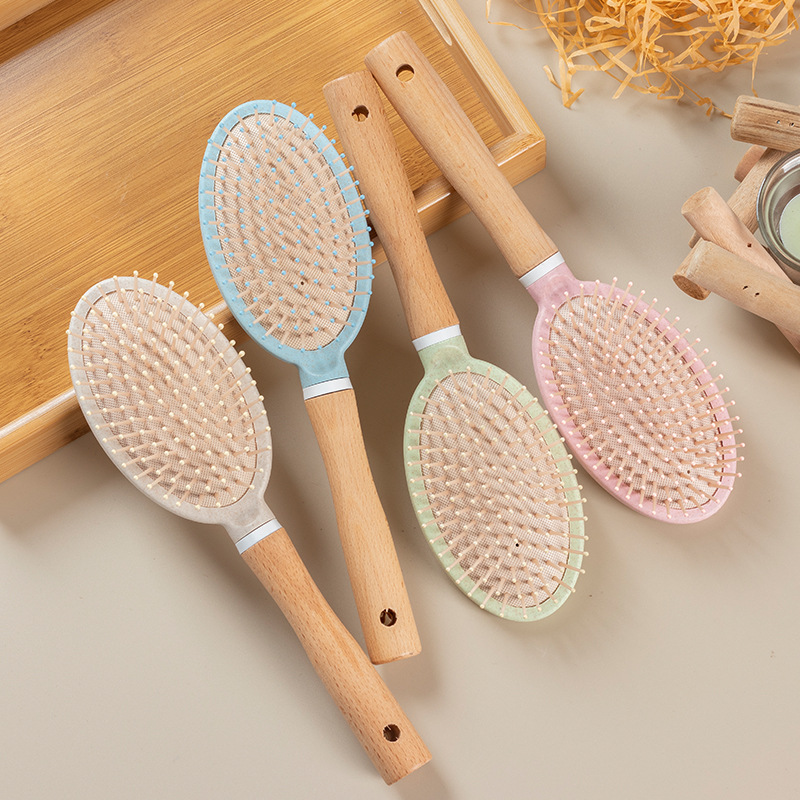 Beech Hanging Card Series A03 Beech Hanging Card Air Cushion Comb Fashion Household Comb Massage Comb Hairdressing Comb