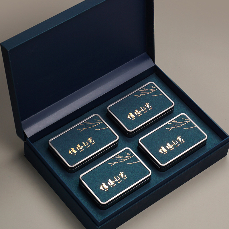 信阳毛尖包装盒高档半斤一斤装500g绿茶春茶礼盒装茶叶空盒