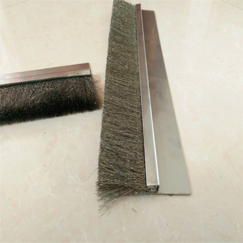 格栅除污毛刷 污水处理钢刷滤网清理钢丝条形刷过滤器毛刷-阿里巴巴