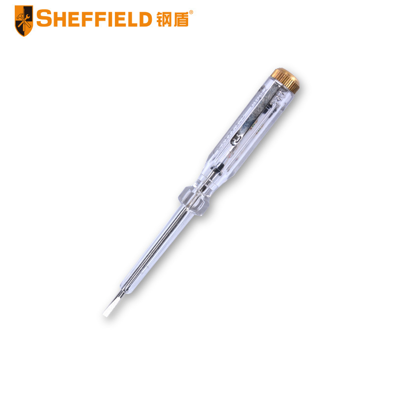 钢盾s034010 螺丝刀测电笔感应电笔数显多功能测电笔100-500v