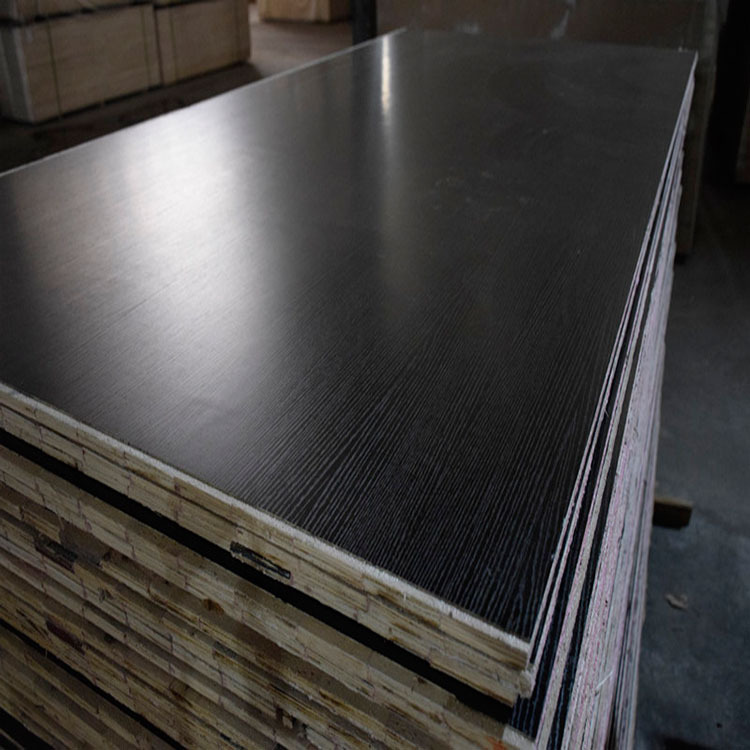 机拼多层免漆板16厘黑色生态板多层贴面板家具板材背板各类家装