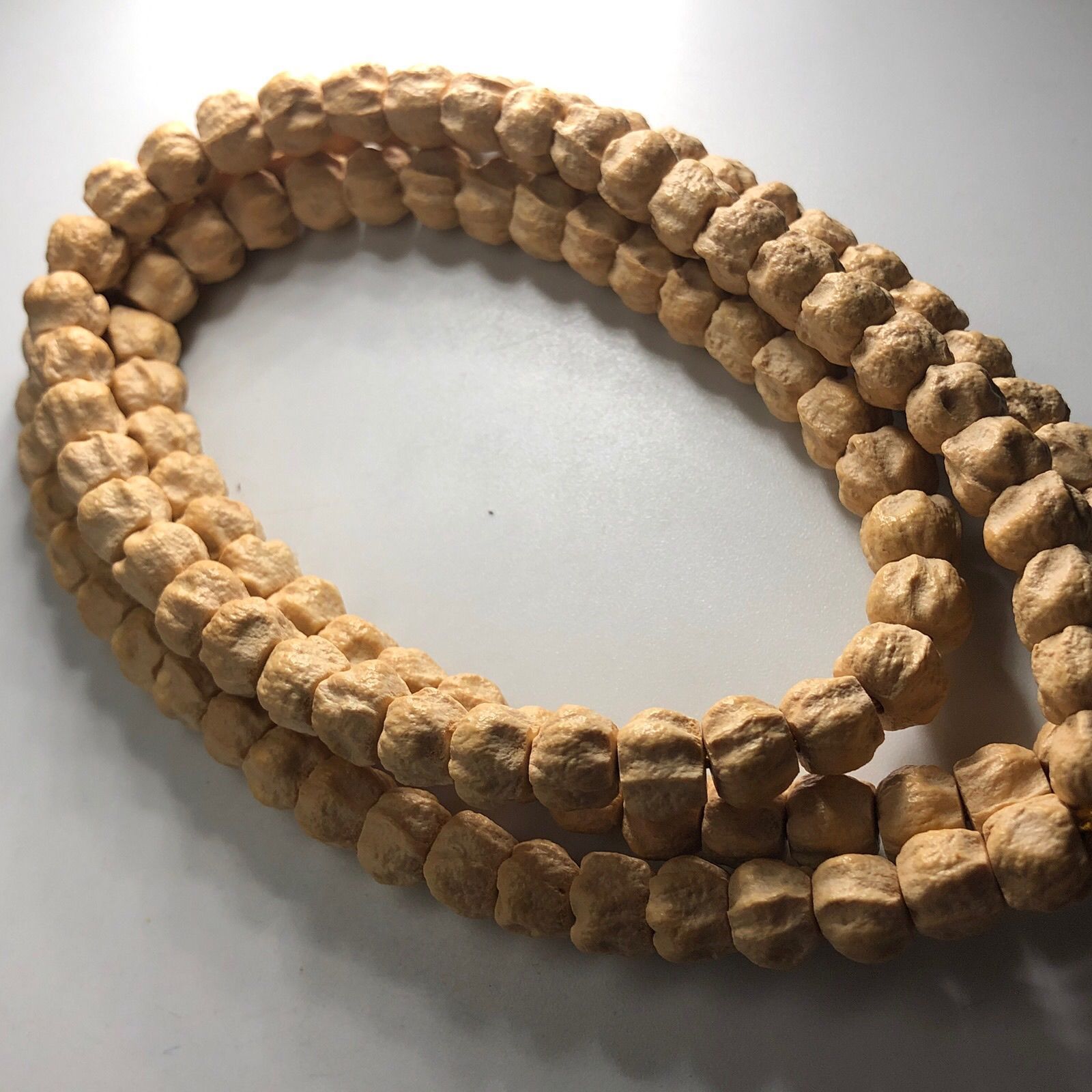 热振寺百香籽顺纹鬼脸柏香籽菩提子手串108颗佛珠念珠男女手链