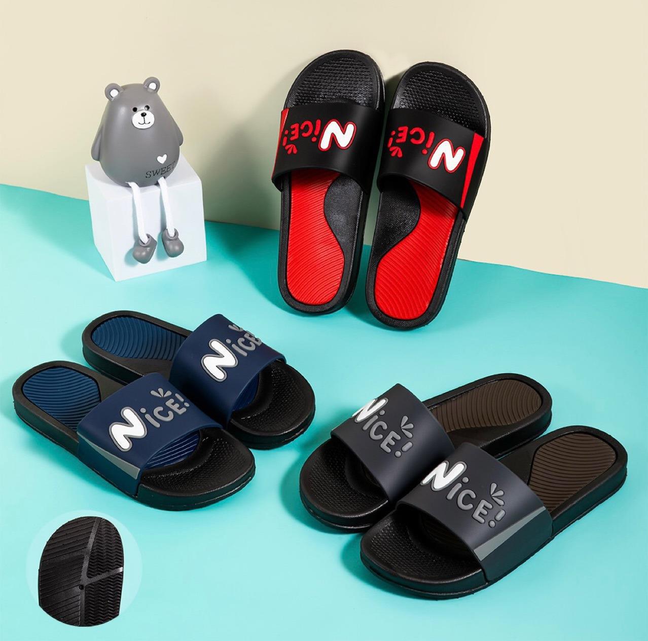 2022夏季新款吹气底注塑鞋亲子家用居家男防室内滑套趾男拖鞋pvc