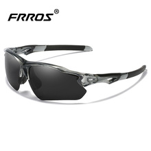 FRROS热卖迷彩运动骑行太阳镜 钓鱼偏光墨镜 彩膜偏光眼镜9503