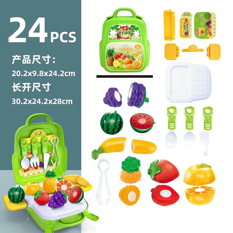 Cross-Border Children's Backpack Toy Disassembly Repair Boy Simulation Play House Repair Tool Toy Suit Amazon