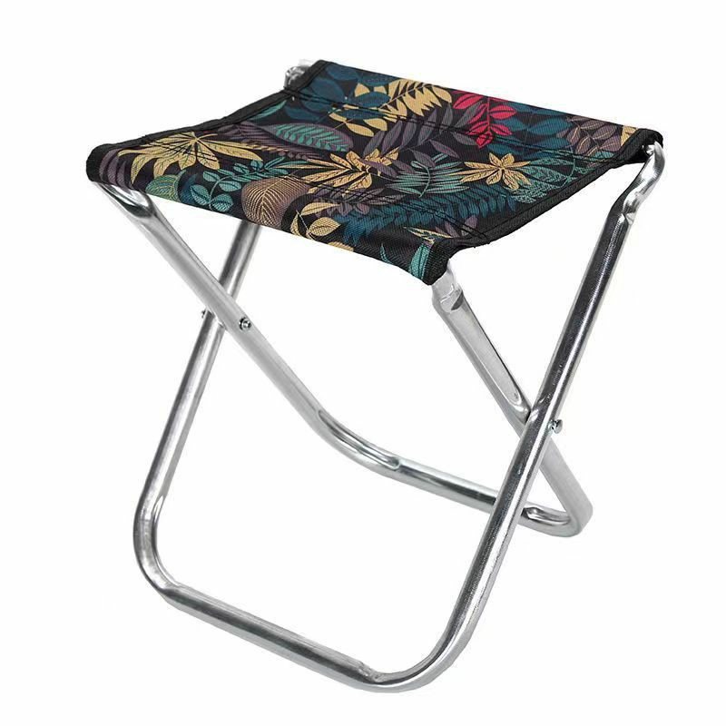 Outdoor Folding Camp Chair Leisure Stool Portable Small Chair Ultra Light Folding Stool Picnic Maza Travel Bench