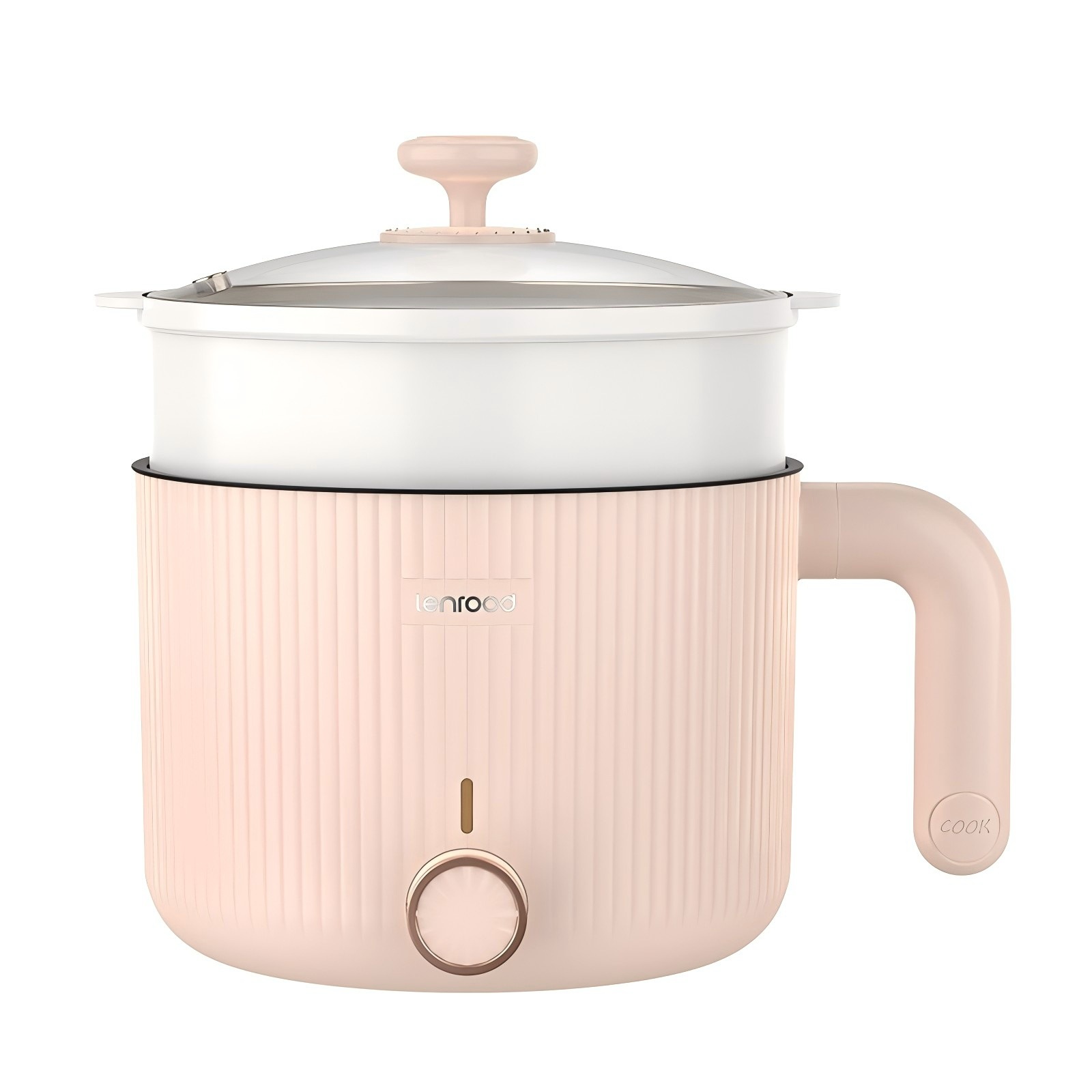 邻鹿宿舍锅学生电煮锅宿舍多功能家用煮面火锅小型1.5l迷你小电锅