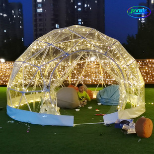 户外餐厅帐篷 抖音网红打卡泡泡屋 全透明星空帐篷 篷房厂家直销