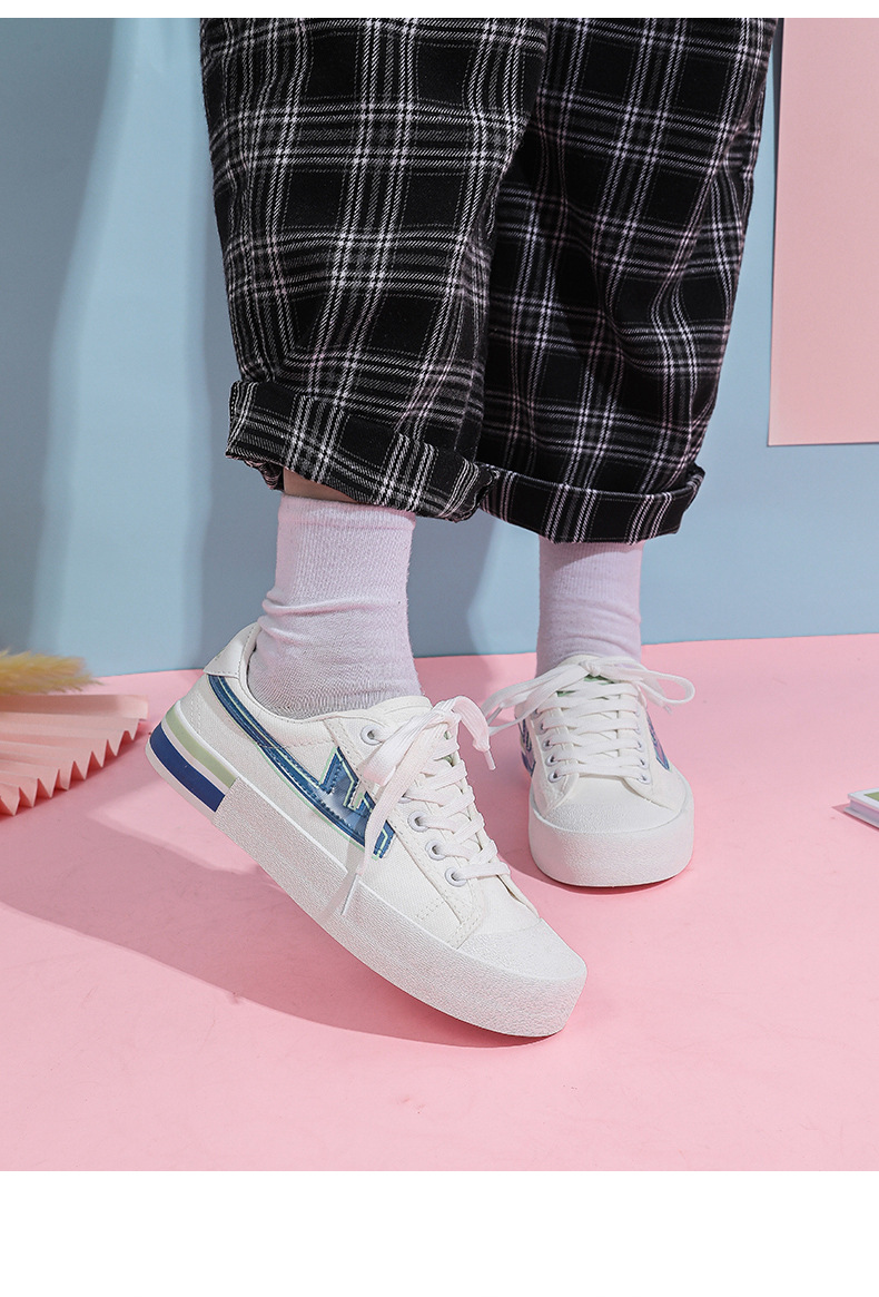 回力小白鞋2021新款女鞋ulzzang百搭街拍板鞋学生情侣帆布鞋女潮