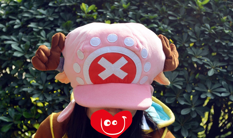 2年后海贼王 乔巴帽子cosplay 两年后毛绒帽 冬帽 外贸出口