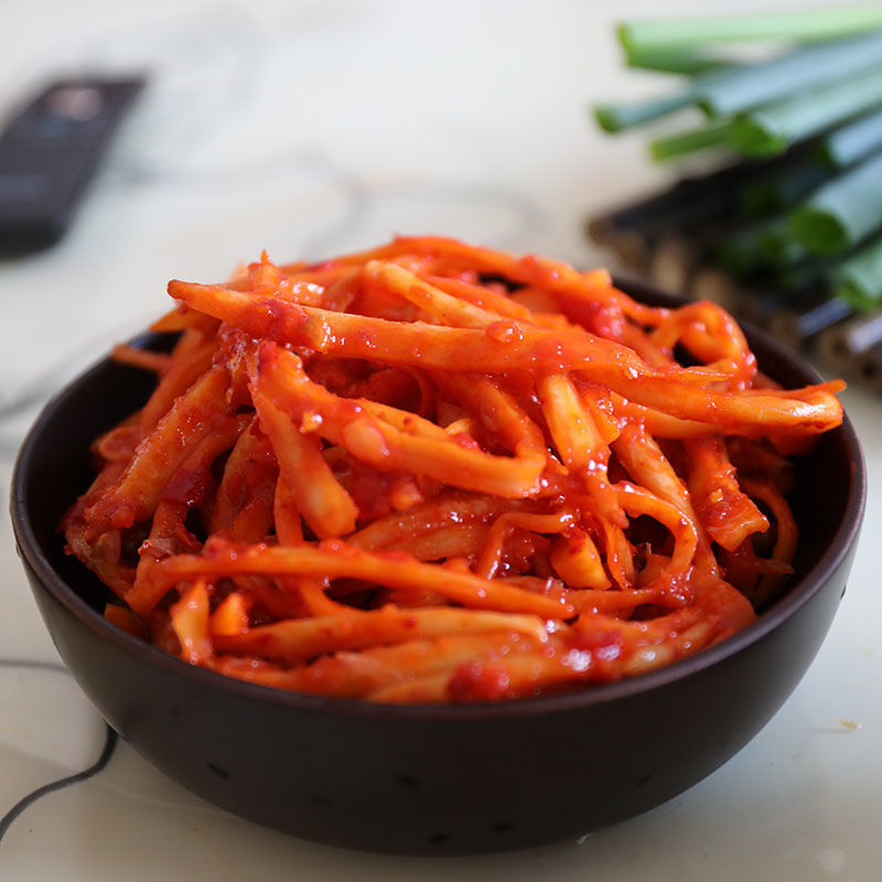 东北特产延边朝鲜族桔梗咸菜泡菜下饭菜狗宝咸菜0脂肪真空现做