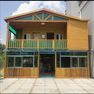 户外木屋别墅移动小木屋农村木屋木房子改造厂家直供木屋厂