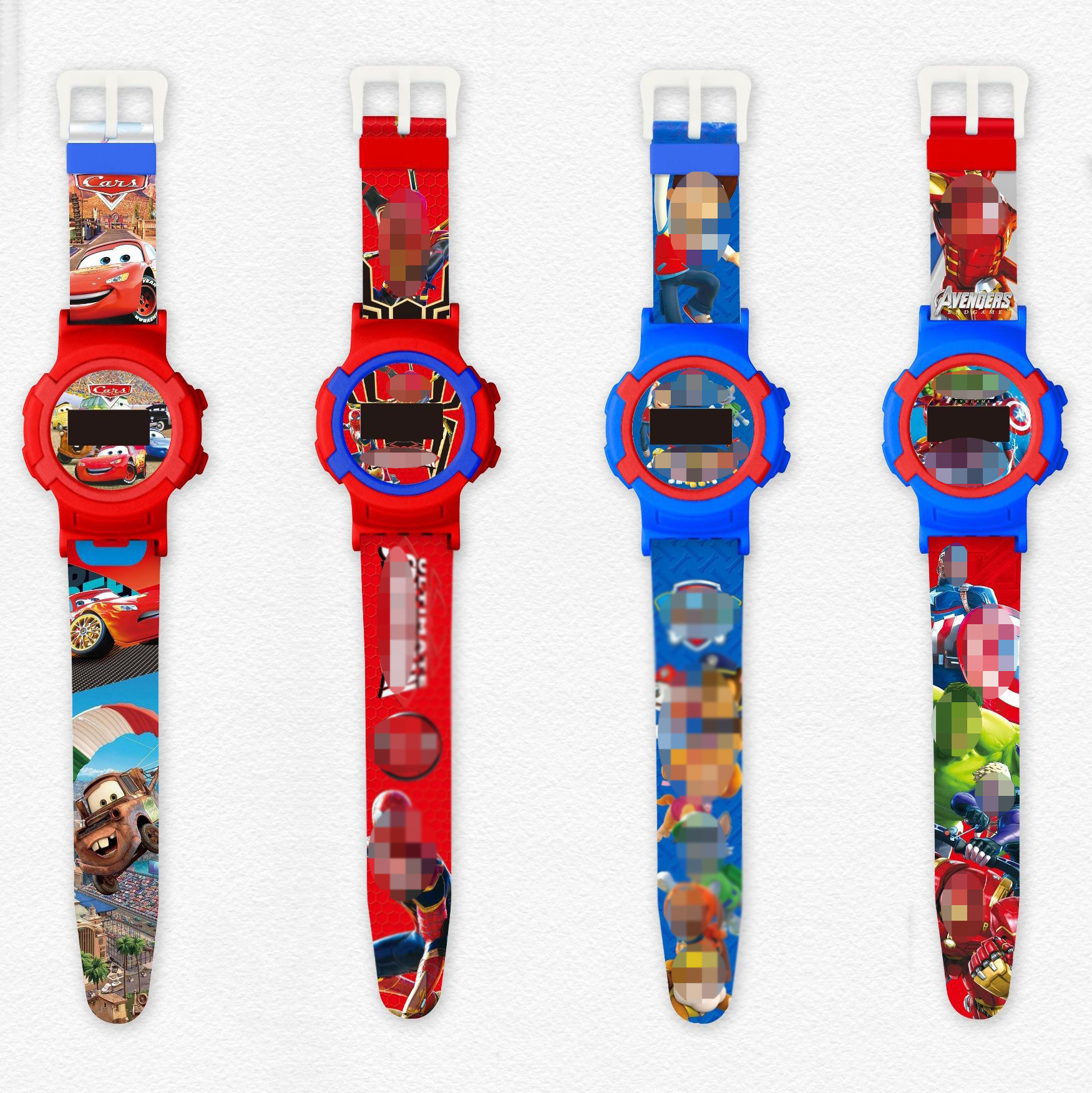 跨境新品卡通电子儿童手表 小学生幼儿园手表男女孩奖品外贸批发