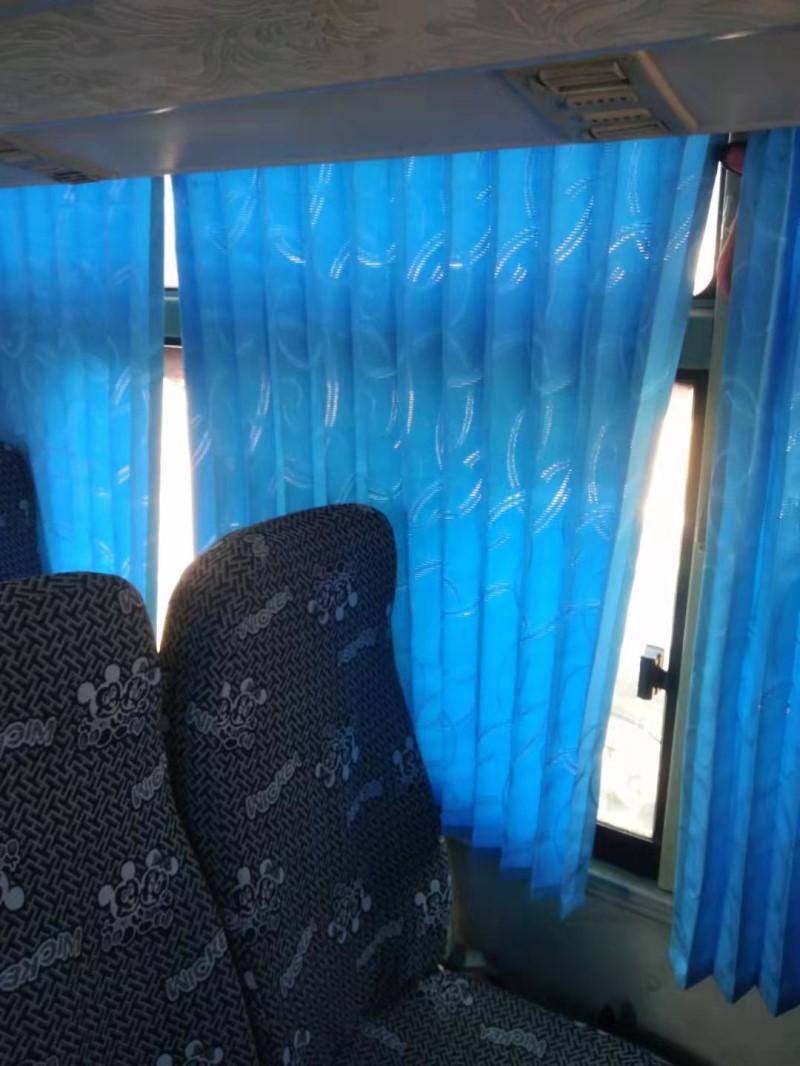 金龙客车窗帘遮阳帘汽车窗帘折叠式窗帘宇通大巴中巴车窗帘公交车