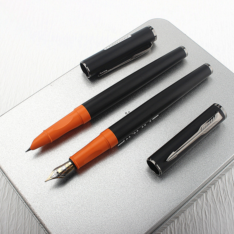 金属5066钢笔多彩正姿四色暗尖男孩女孩练习练字书法专用墨水笔