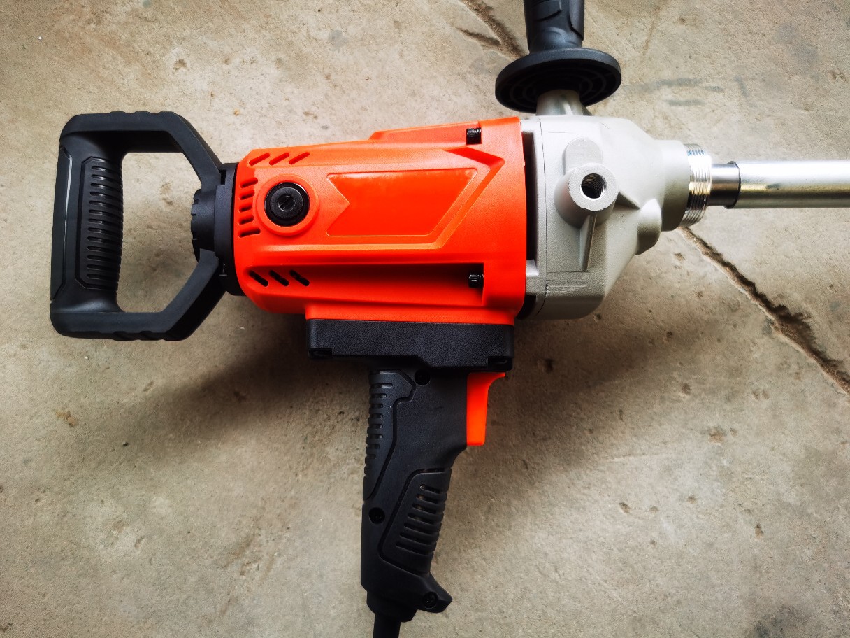 工业级水钻机手持式大功率电钻飞机钻打灰沙浆搅拌机