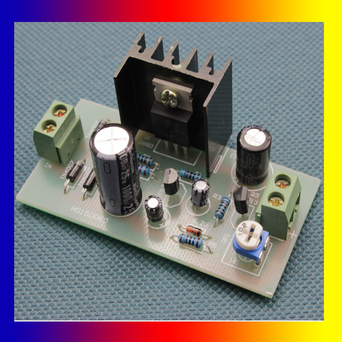 晶体管串联型稳压电源套件-与教材配套 电子制作实训 实验套件