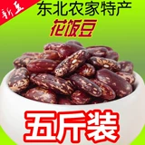 花饭豆东北农家自产红饭豆大饭豆 黑龙江 花腰豆红花豆5/10斤包邮