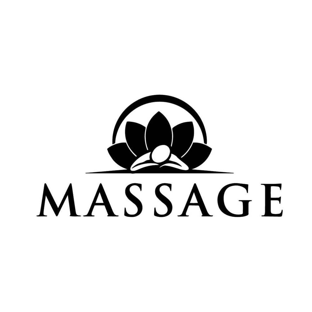 massage按摩乙烯基墙贴花精雕wall decor跨境亚马逊速卖