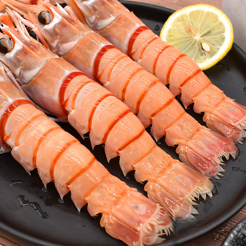 新西兰深海鳌虾批发斯干比2号小龙虾南极深海虾刺身日料海鳌虾