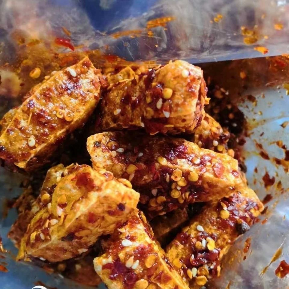 四川叙永特产豆腐干豆腐丝五香麻辣豆干辣条美食小吃脆款2袋包邮