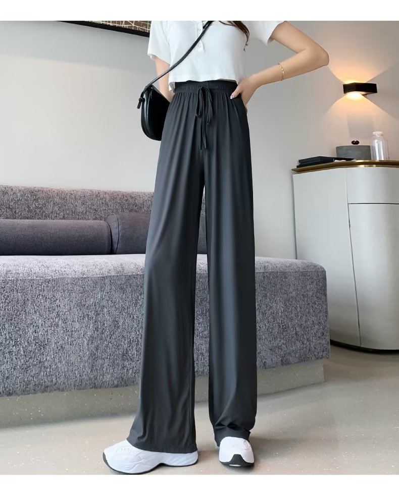 2023 New Spring Couple Straight-Leg Pants Loose Casual Pants Hanging Loose Casual Fashion Popular Xiaoxi Pants