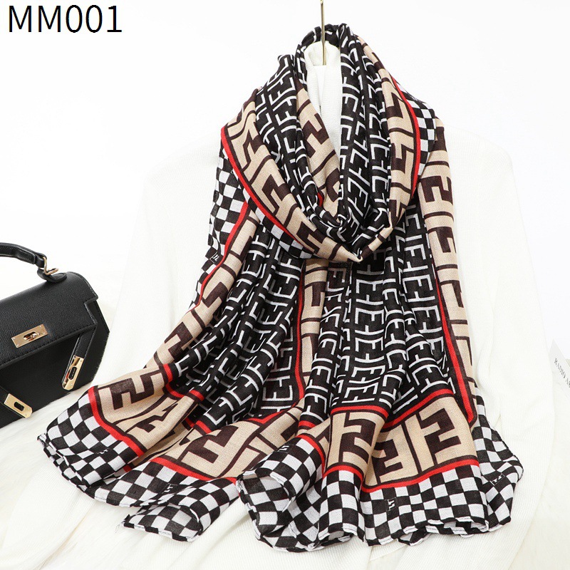 Winter New Korean Style Cotton and Linen Scarf Classic All-Match Shawl Improve Temperament Wear Scarf Skin-Friendly Warm