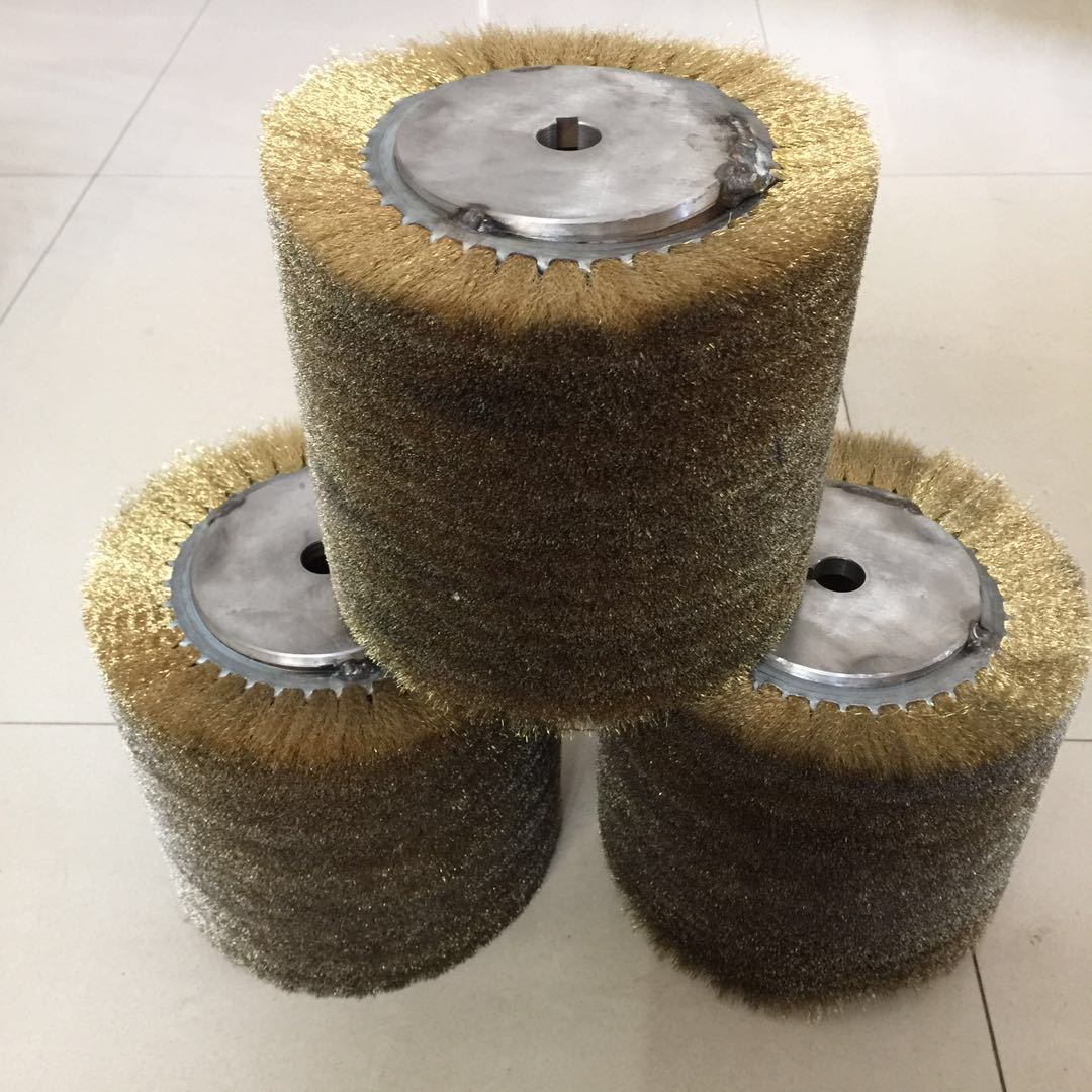 厂家直销清扫器电动滚轮刷 除尘毛刷辊 自动洗车滚刷 圆形毛刷