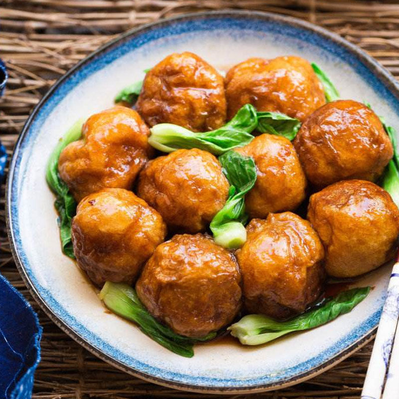 油面筋江苏塞肉特产面筋泡面筋豆泡火锅麻辣烫食材商用批发厂批发