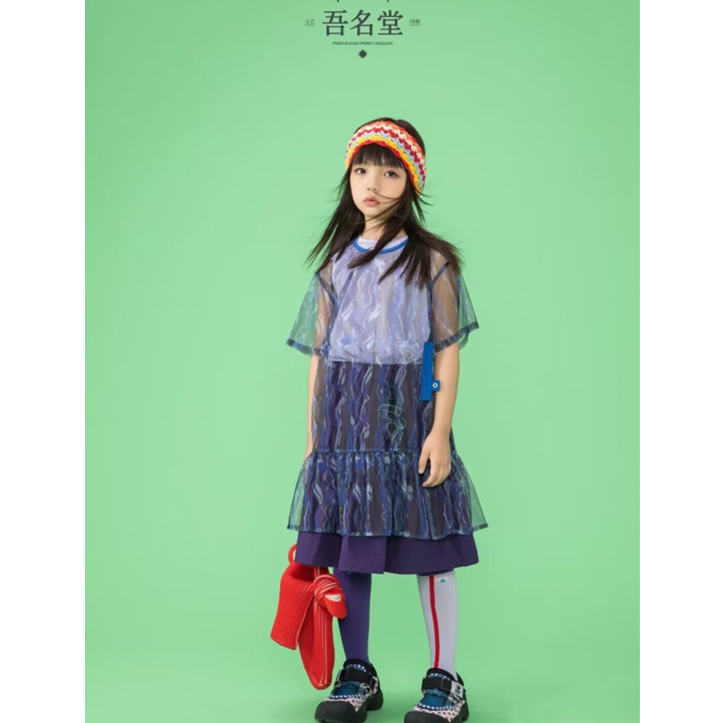 高端童装 吾名堂 春款系列文艺复古风工厂一手货源直供电商实体店