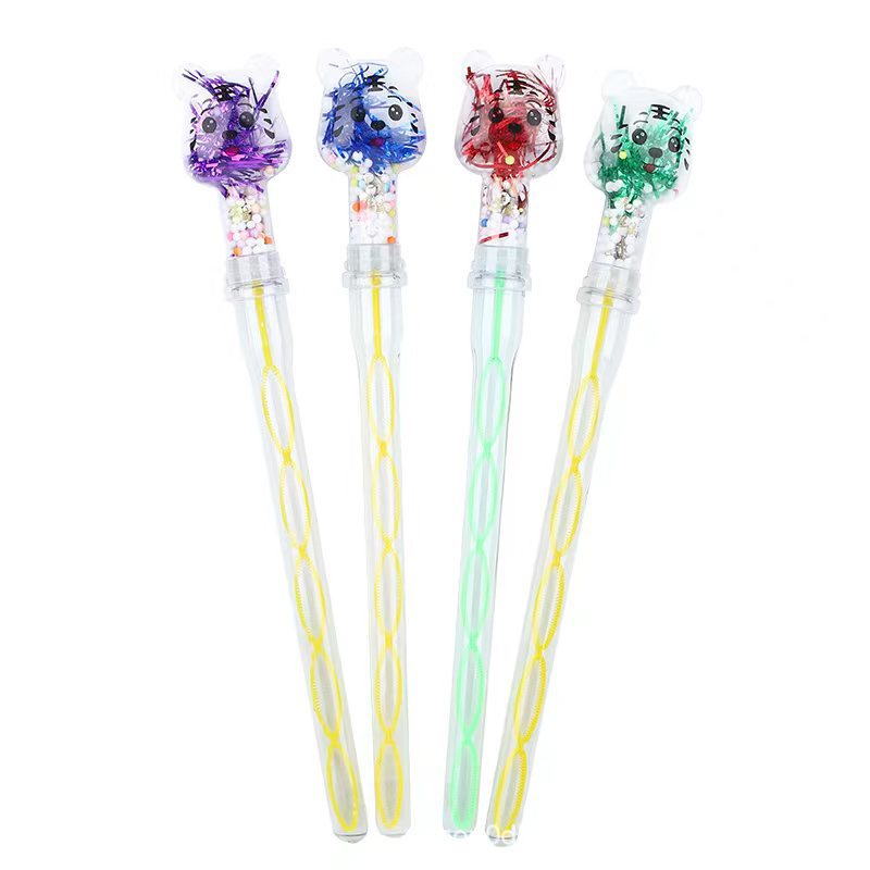 46cm Luminous Star Sky Ball Bubble Wand Magic Wand Magic Wand Bubble Water Children's Toys Wholesale Night Market Stall