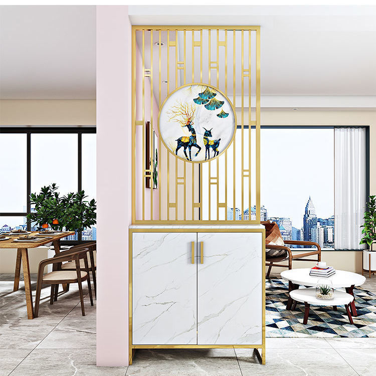 3成交8件正对大门玄关屏风客厅现代入户玄关