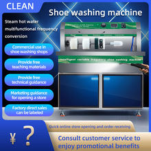 商用洗鞋机洗鞋店干洗店出口美国欧洲中东中亚南非英文版110V电压