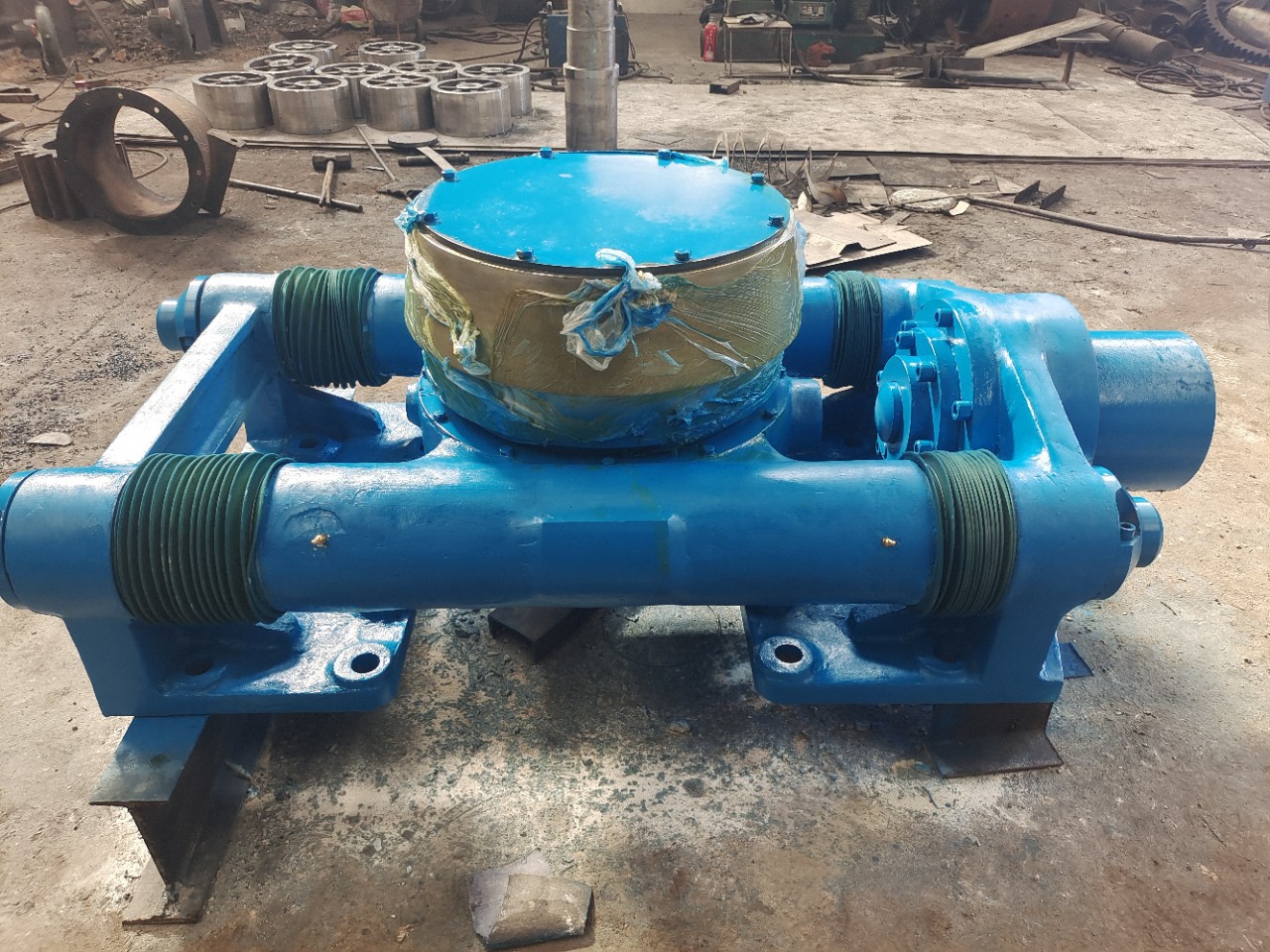 回转窑液压挡轮