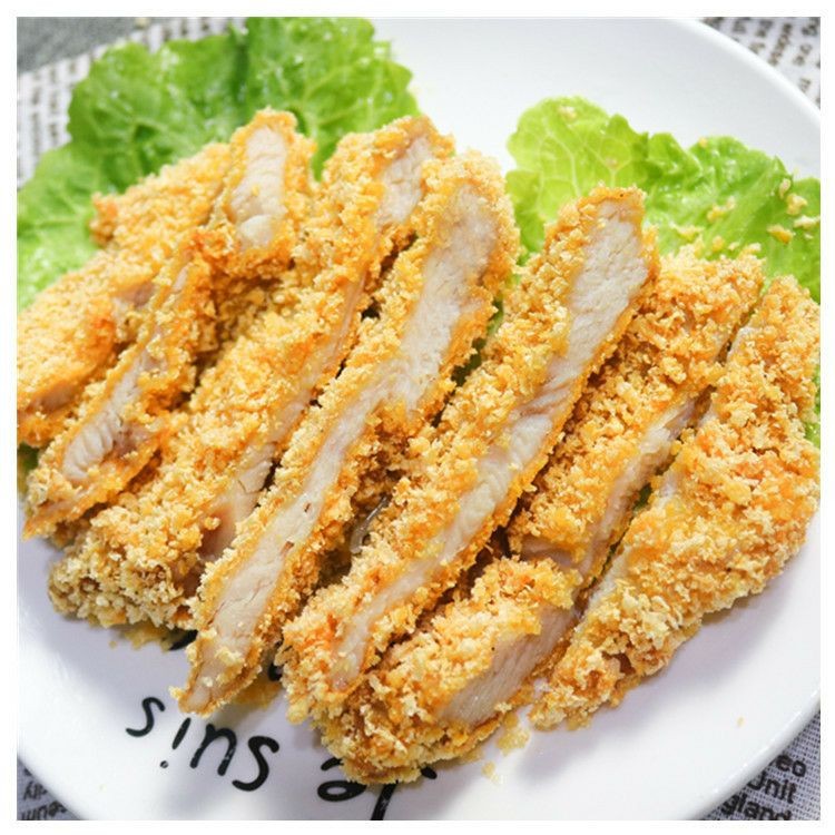 泰森200g台式鸡排10包50片一箱裹粉油炸小吃配饭冷冻半成品大鸡排