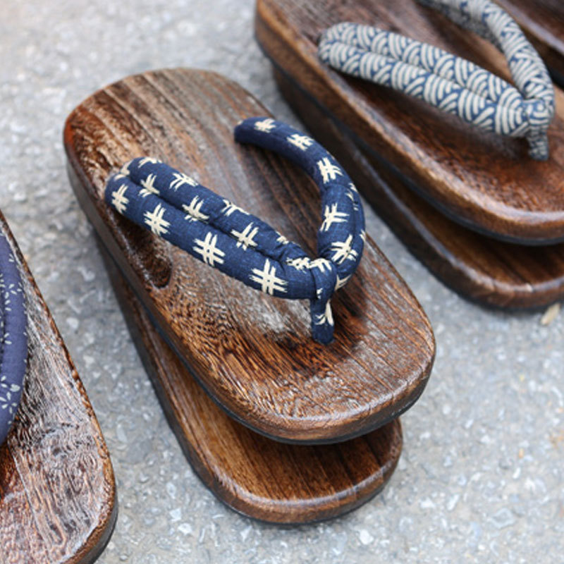 木屐拖鞋男日式木屐鞋木拖鞋木头木底日本拖鞋人字拖防滑木屐男
