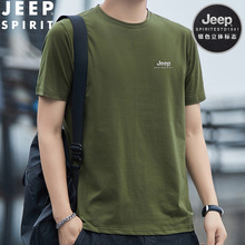 重点主推JEEP SPIRIT圆领短袖T恤男士夏季休闲时尚 TS7505