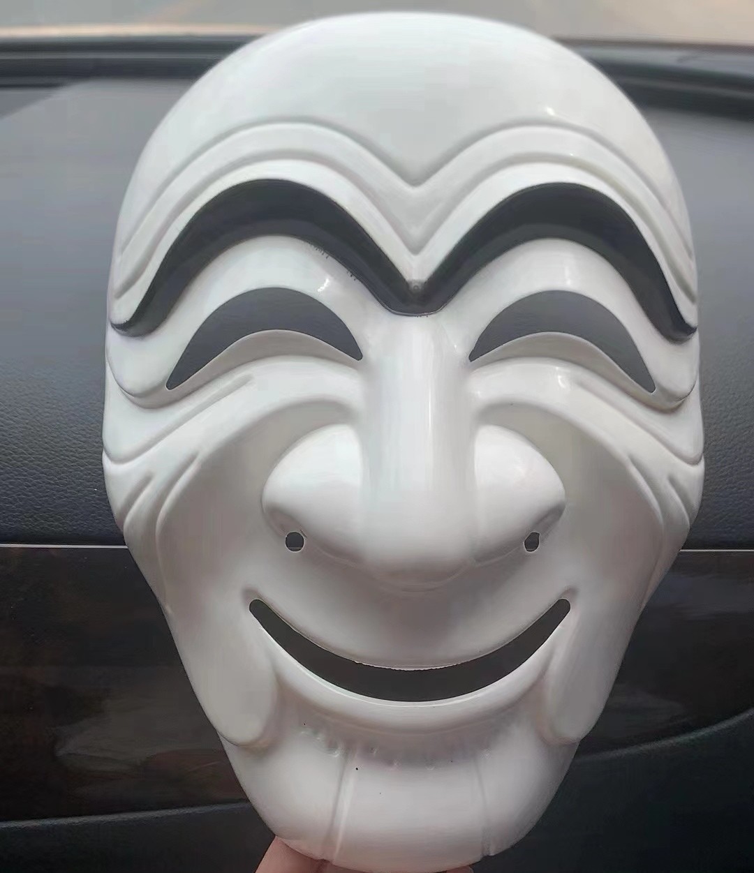 爆款跨境电商韩国纸钞屋面具纸牌屋面罩cosplay周边道具万圣节