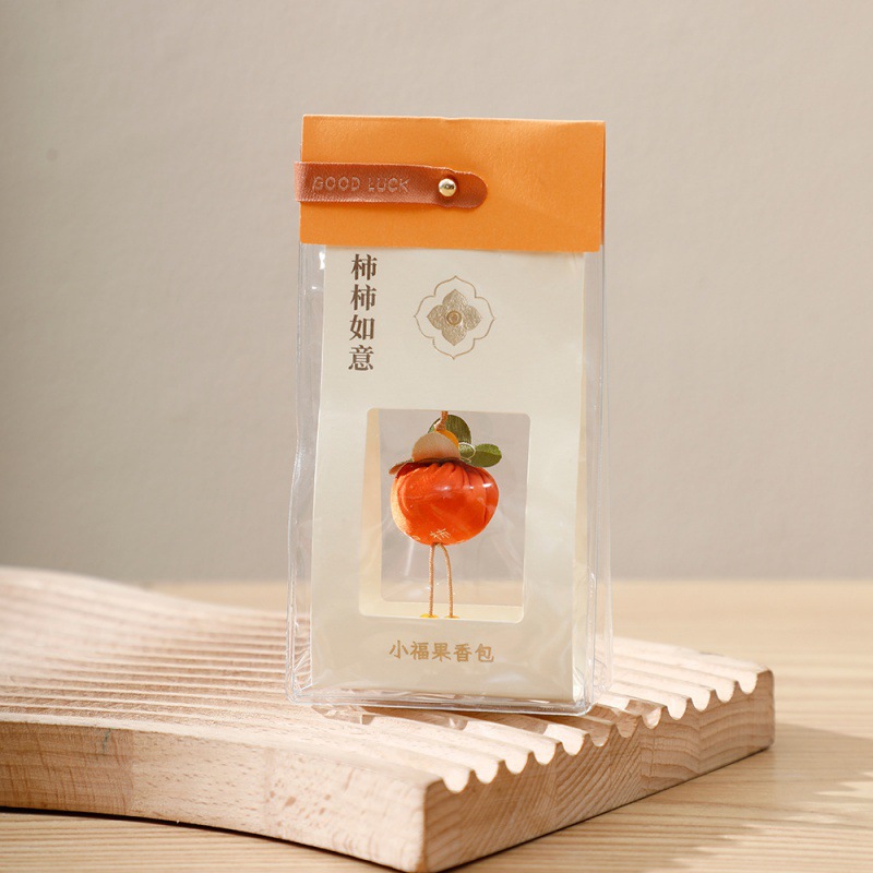 Dragon Boat Festival Sachet Perfume Bag Blessing Perfume Bag Lucky Persimmon Persimmon Sachet Car Protective Talisman Mobile Phone Ornaments Hand Companion