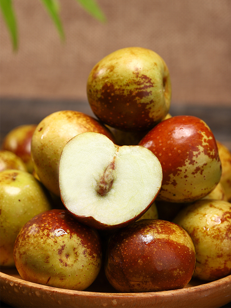 新疆冬枣新鲜水果冬枣脆枣牛奶冬枣青枣大荔鲜枣3斤装空运包邮