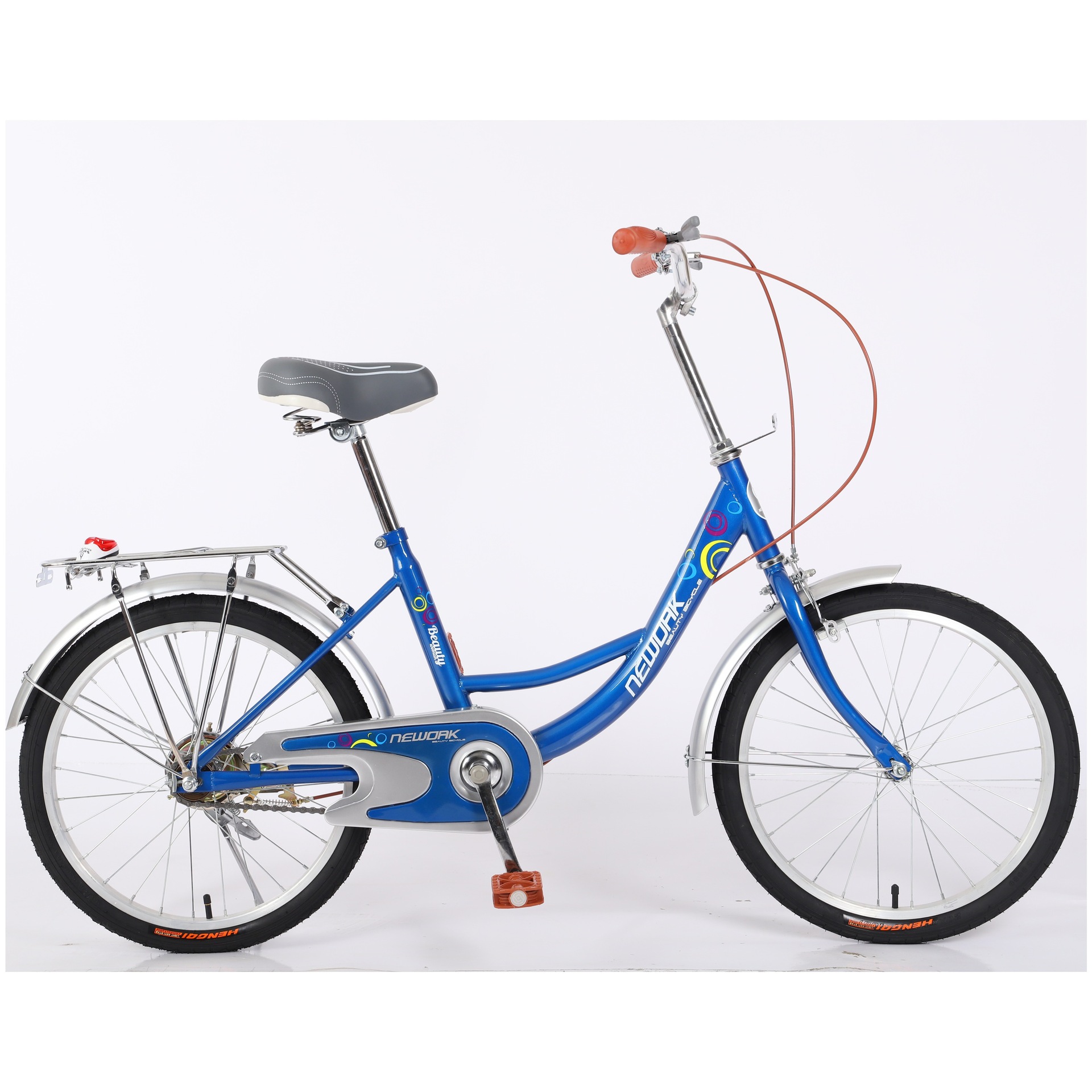 20寸梦幻城市休闲上班族男女骑轻便自行车/公主单车学生车