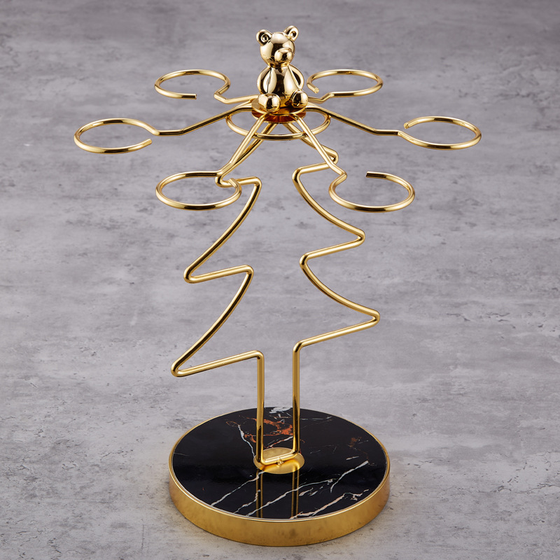 home wine glass holder hanging high-end wine glass holder decoration wine cabinet decorations 2023 new high-end sense upside down cup holder