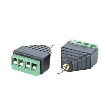 5 4节公免焊接线转接头2.5音频插头09999990