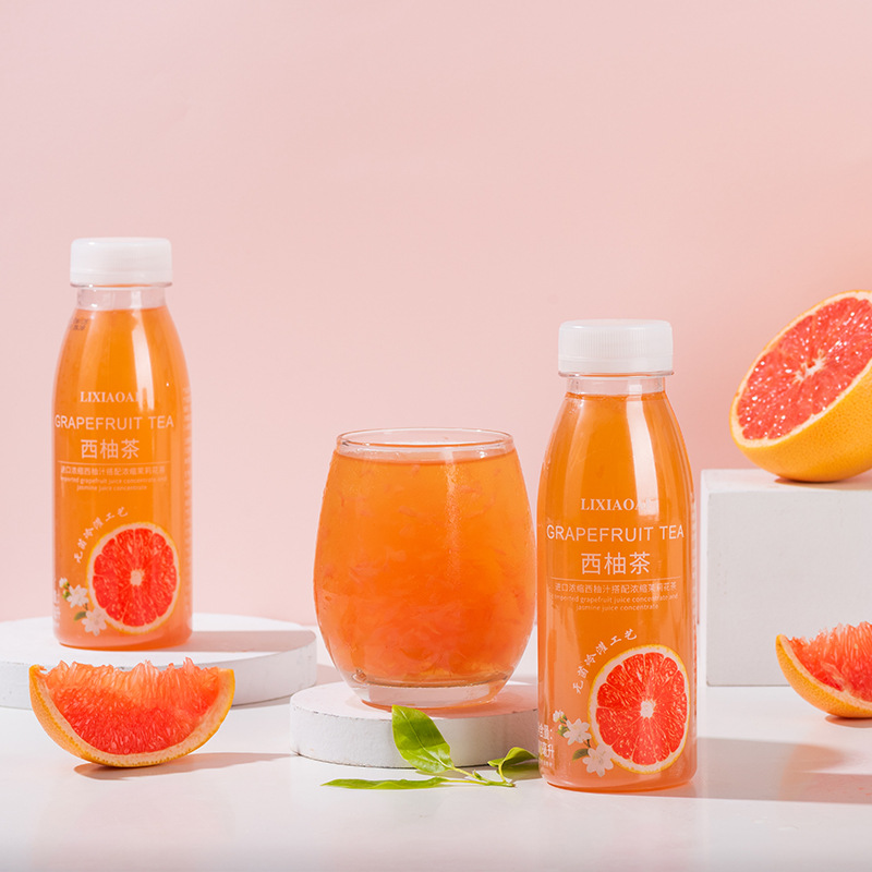 李小艾西柚茶饮料整箱批发果汁网红饮料300nl*12双柚汁山姆同款
