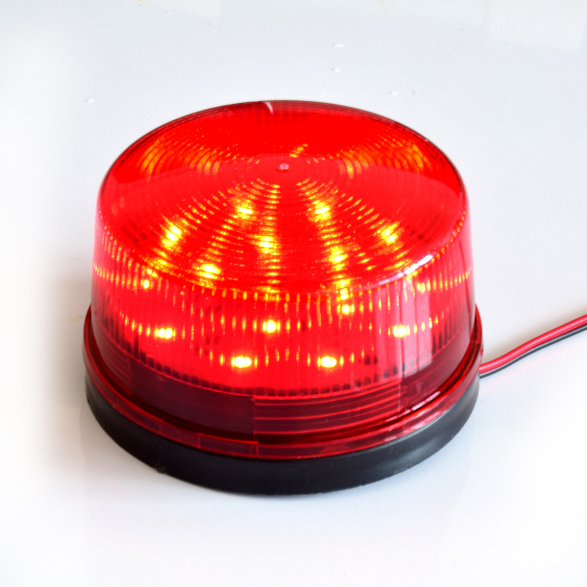 [Factory] Strobe Lamp 12v24v 220V Red Alarm Indicator Led Small Flashlight Household Flashing Alarm Light