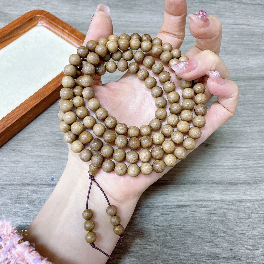 原创设计迈索尔老山檀高端盘玩手串手链文玩时尚饰品小红书同款